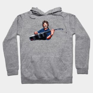 Kris Kristofferson - An illustration by Paul Cemmick Hoodie